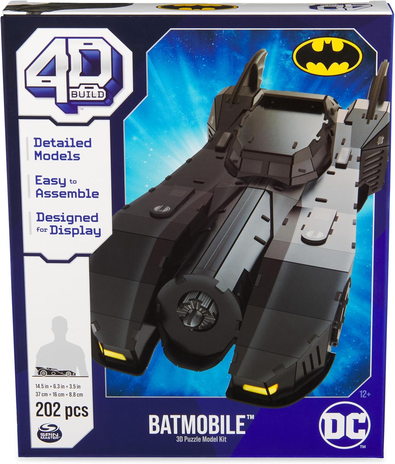 DC Batman Retro Batmobile Kit with Stand - Original from the US